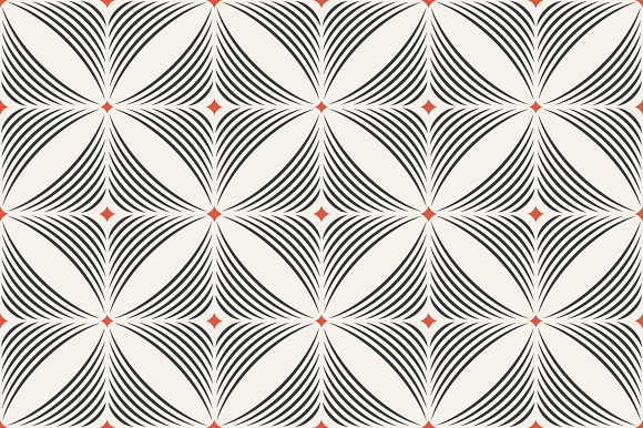 Art deco seamless backgrounds in Patterns - product preview 4
