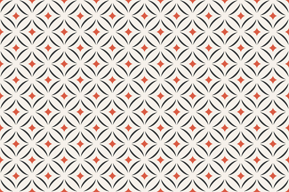 Art deco seamless backgrounds in Patterns - product preview 5