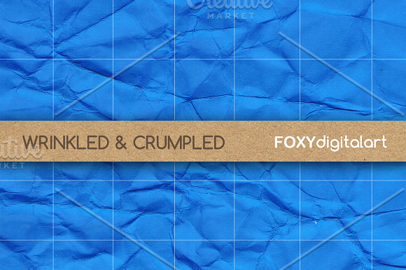 Wrinkled Digital Paper Backgrounds in Textures - product preview 4