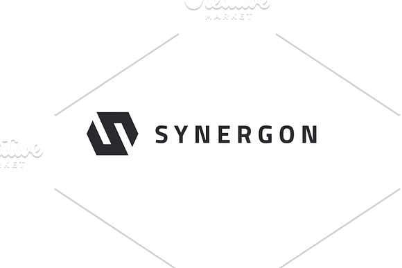 Synergon - Letter S Logo in Logo Templates - product preview 3