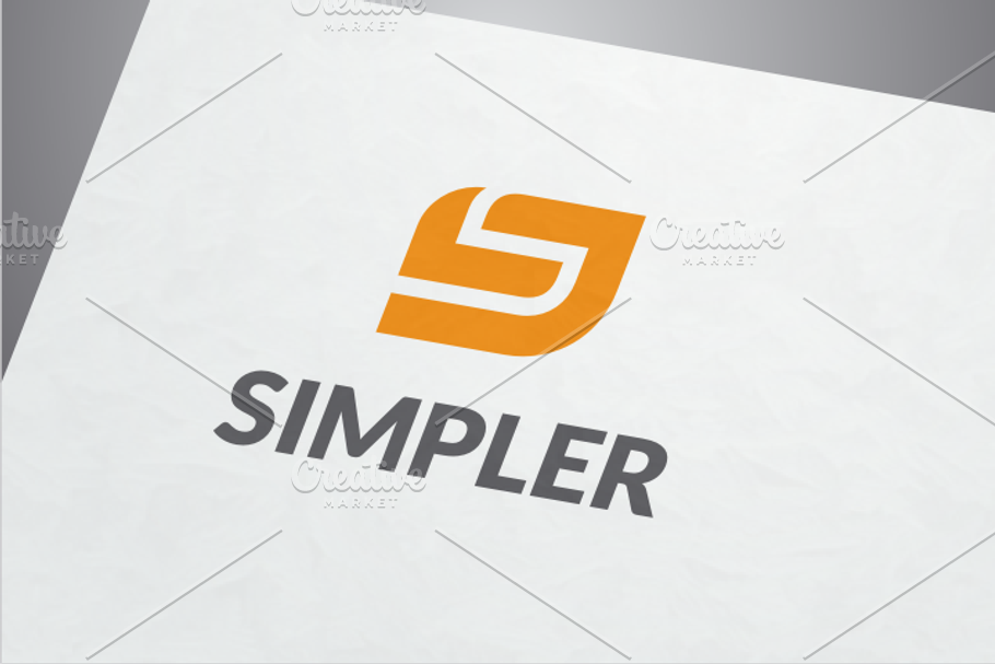 Simpler - Letter S Logo in Logo Templates - product preview 8