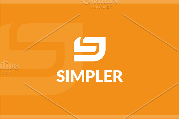 Simpler - Letter S Logo in Logo Templates - product preview 2
