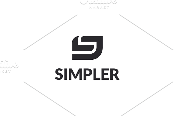 Simpler - Letter S Logo in Logo Templates - product preview 3