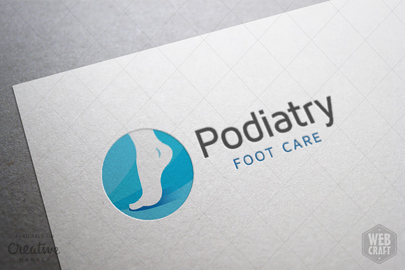 Podiatry Logo Template 11 in Logo Templates - product preview 1