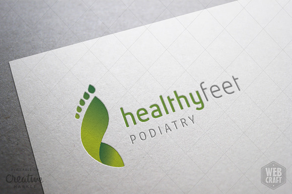 Podiatry Logo Template 12 in Logo Templates - product preview 1