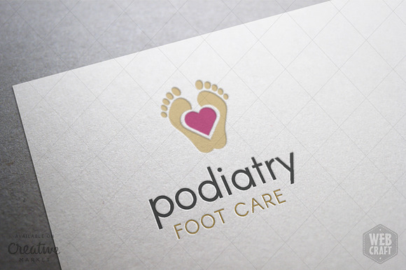 Podiatry Logo Template 13 in Logo Templates - product preview 1