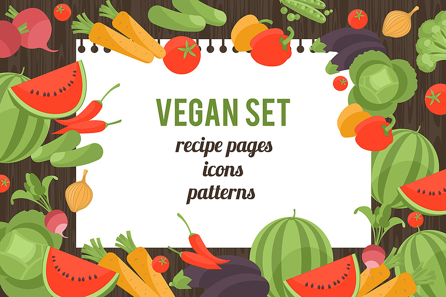 Vegan templates Collections in Presentation Templates - product preview 8