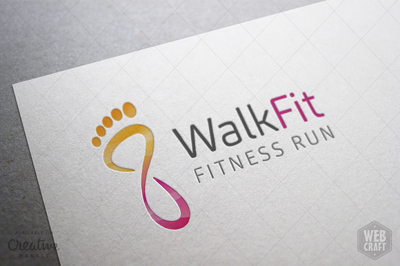 Podiatry / Fitness Logo Template 15 in Logo Templates - product preview 1