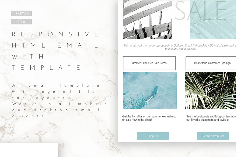 Email Template Layout with HTML in Email Templates - product preview 8