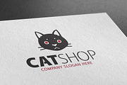 Cat Shop Logo