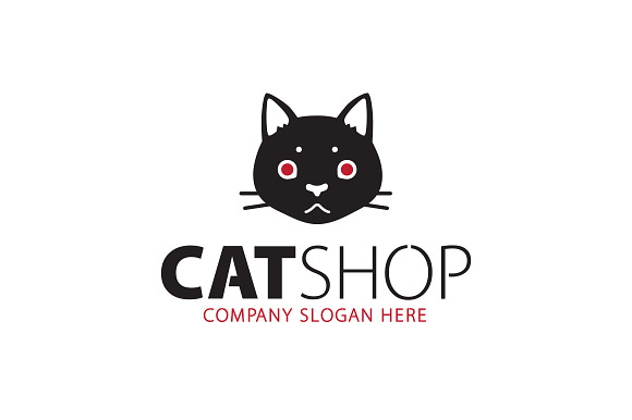 Cat Shop Logo in Logo Templates - product preview 1