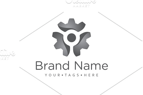Triple Engineering Logo in Logo Templates - product preview 2