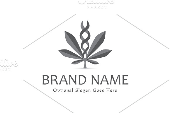 Cannabis Genetics Logo in Logo Templates - product preview 2