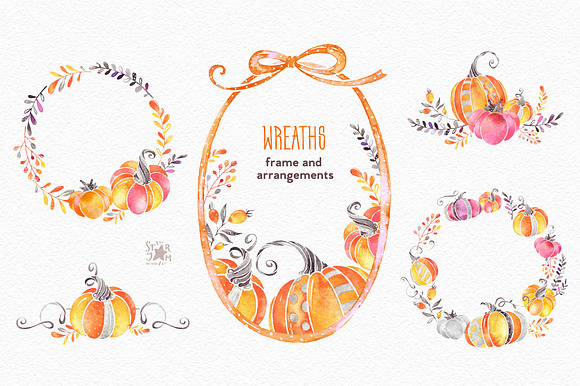 Happy Pumpkins! in Illustrations - product preview 1