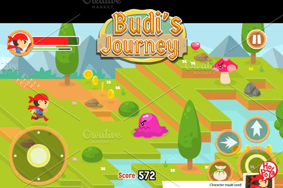 Budi Journey Game Assets in Objects - product preview 8