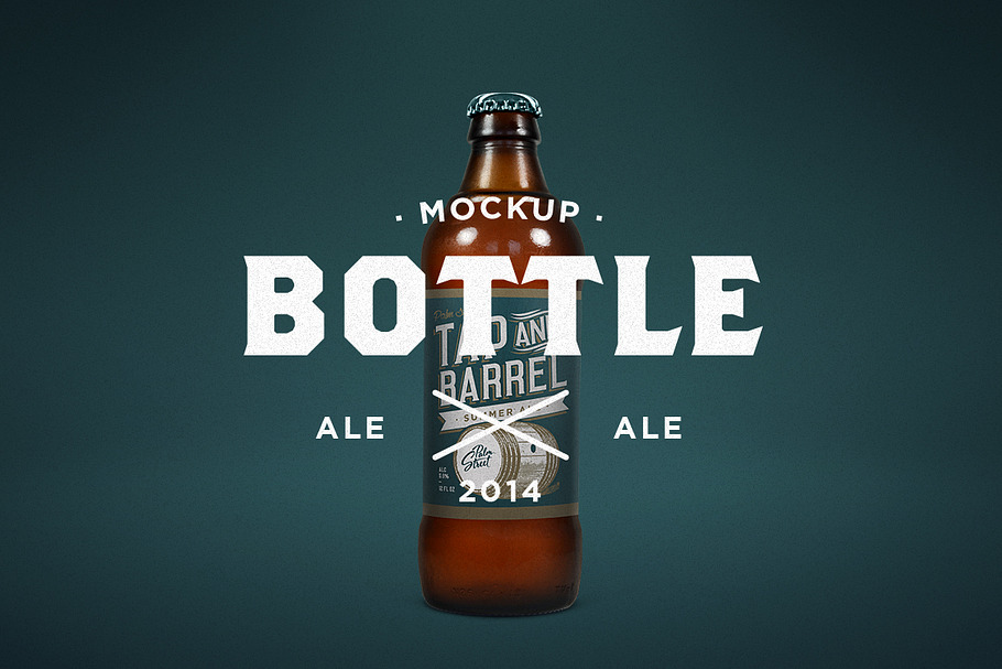 Summer Ale Mock-Up in Product Mockups - product preview 8