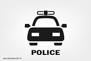 POLICE CAR ICON