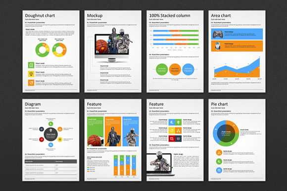 Game Vertical PPT in PowerPoint Templates - product preview 2
