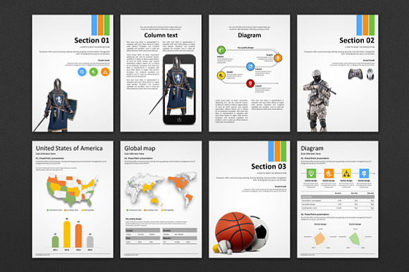 Game Vertical PPT in PowerPoint Templates - product preview 3