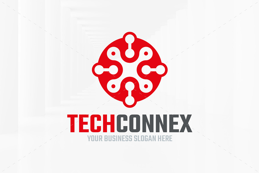 Tech Connex Logo Template in Logo Templates - product preview 8