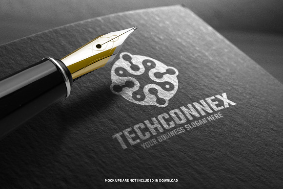 Tech Connex Logo Template in Logo Templates - product preview 4