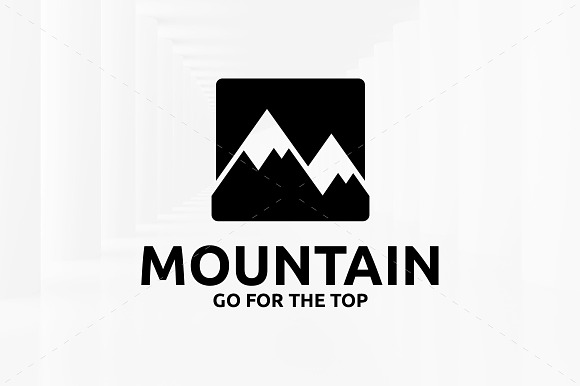 Mountain Logo Template in Logo Templates - product preview 2