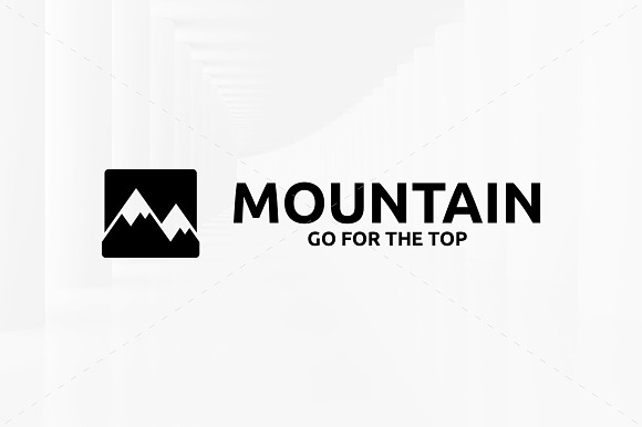 Mountain Logo Template in Logo Templates - product preview 3