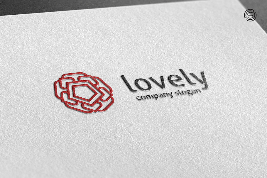 Lovely Logo Template in Logo Templates - product preview 8