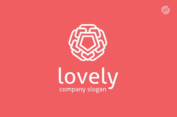 Lovely Logo Template in Logo Templates - product preview 1