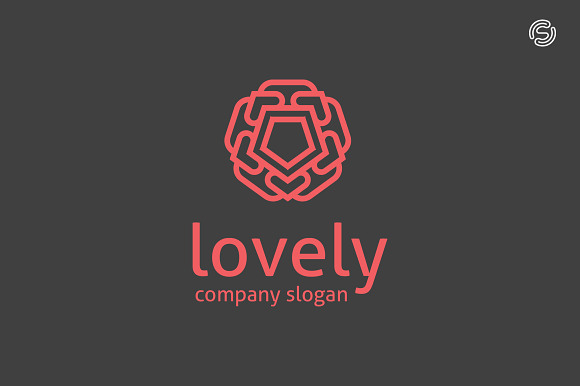 Lovely Logo Template in Logo Templates - product preview 2