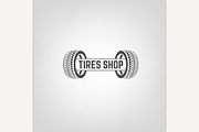 Tires Shop Logo