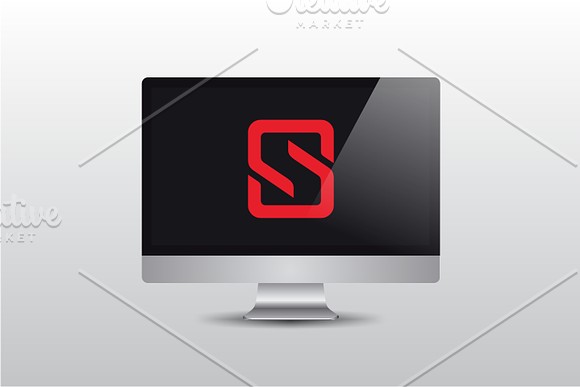 Sync Tech - Letter S Logo in Logo Templates - product preview 4