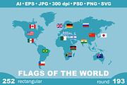 252  world flags