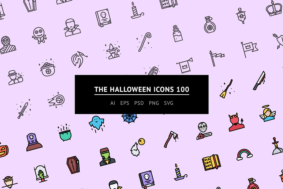 The Halloween Icons 100