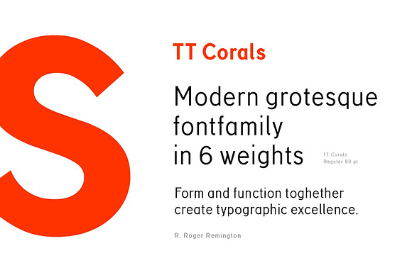 TT Corals in Sans-Serif Fonts - product preview 1
