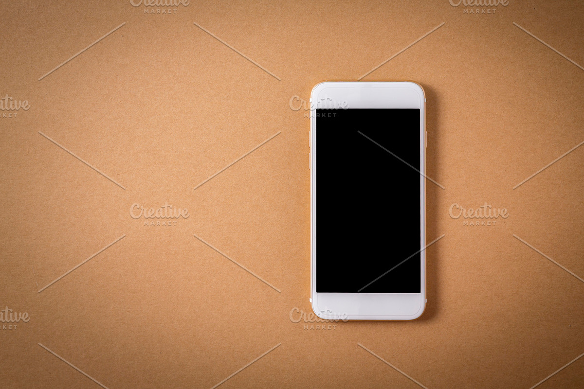 Blank smartphone in Product Mockups - product preview 8