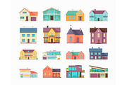 Big Set of Houses, Buildings