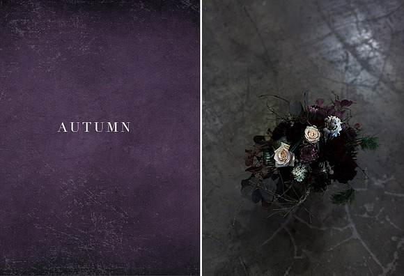 Moody autumn floral stock photos - 6 in Product Mockups - product preview 1