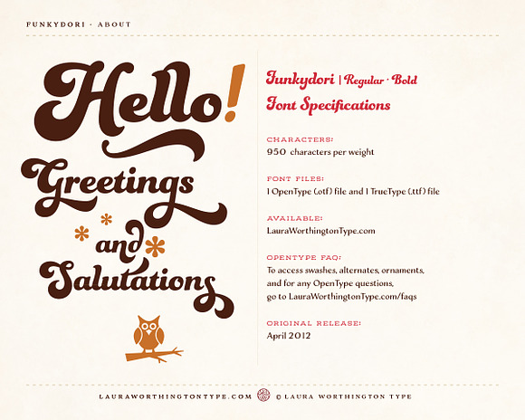 Funkydori - Bold in Script Fonts - product preview 6