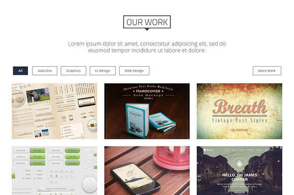 CraftoWP - One-Page WordPress Theme in WordPress Portfolio Themes - product preview 1