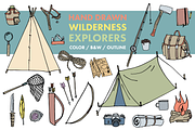 Hand Drawn Wilderness Explorers