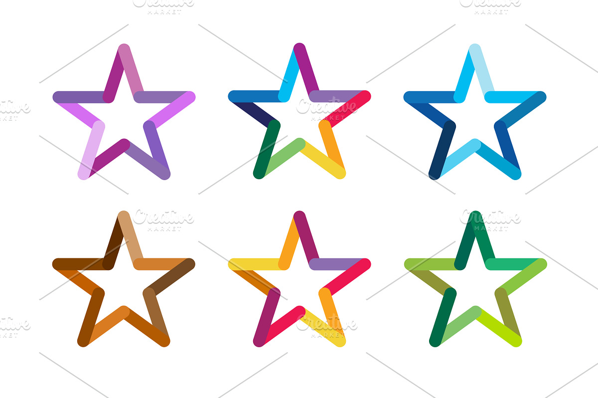 Star vector logo in Illustrations - product preview 8