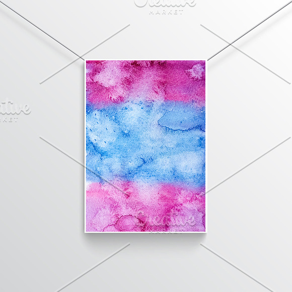 Watercolor painted background in Textures - product preview 1