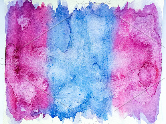 Watercolor painted background in Textures - product preview 2