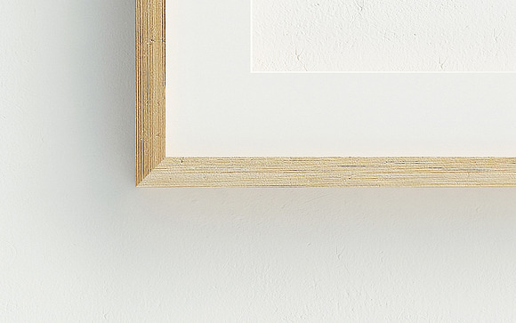 Vertical & Horizontal Wooden Frames  in Print Mockups - product preview 3
