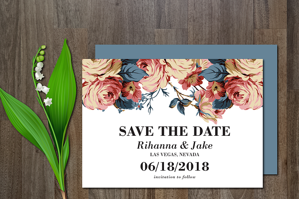 Save the Date Flower