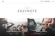 EasyNote WordPress Theme