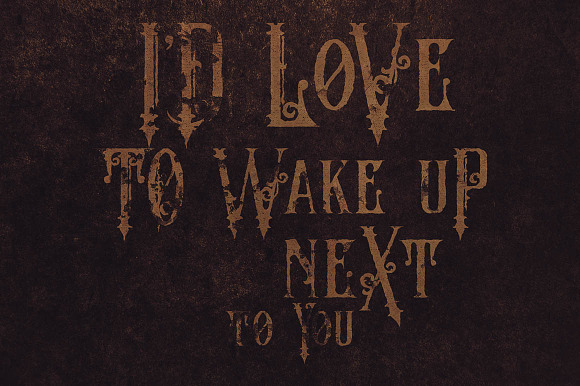 The Crow - Vintage Style Font in Scary Fonts - product preview 4