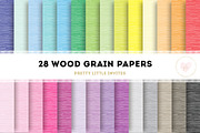Wood Grain Digital Papers