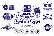 Photography Label and Logos